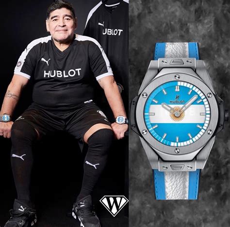 hublot watches maradona|Maradona and ronaldo watches.